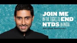 Abhishek Bachchan fights neglected tropical diseases